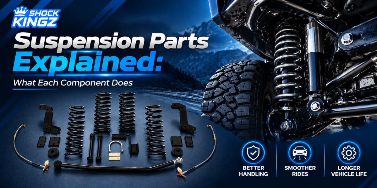 Suspension Parts Explained: What Each Component Does