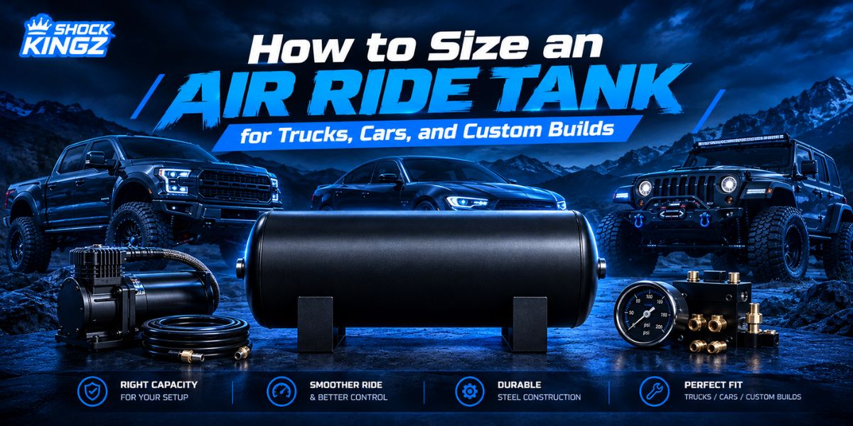 How to Size an Air Ride Tank for Trucks, Cars, and Custom Builds