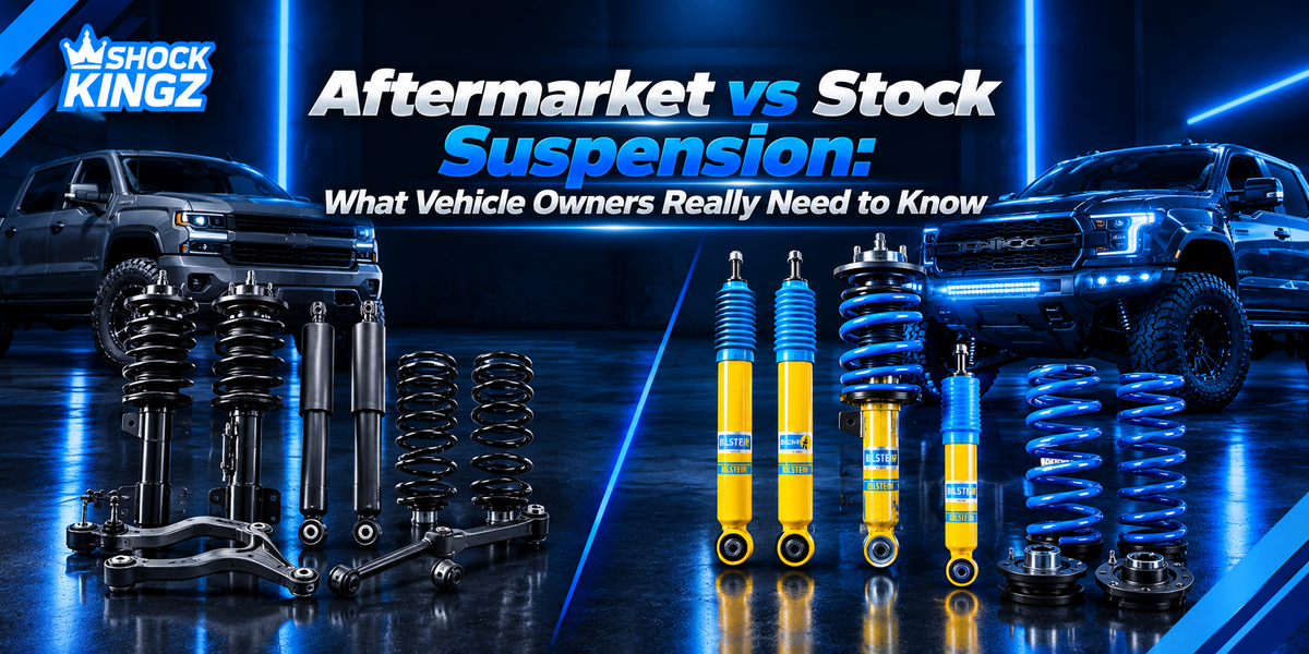 Aftermarket vs Stock Suspension: What Vehicle Owners Really Need to Know