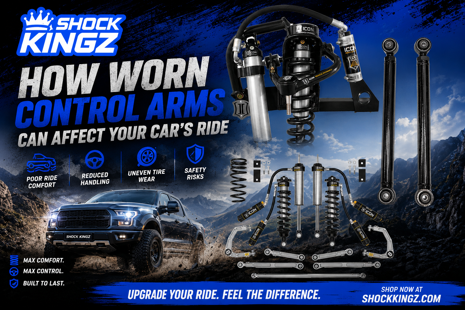 How Worn Control Arms Can Affect Your Car's Ride