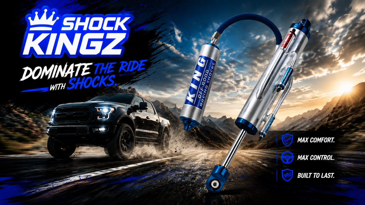 Dominate the Road with ShockKingz Shocks