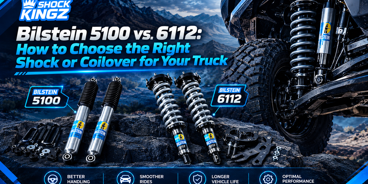 Bilstein 5100 vs. 6112: How to Choose the Right Shock or Coilover for Your Truck