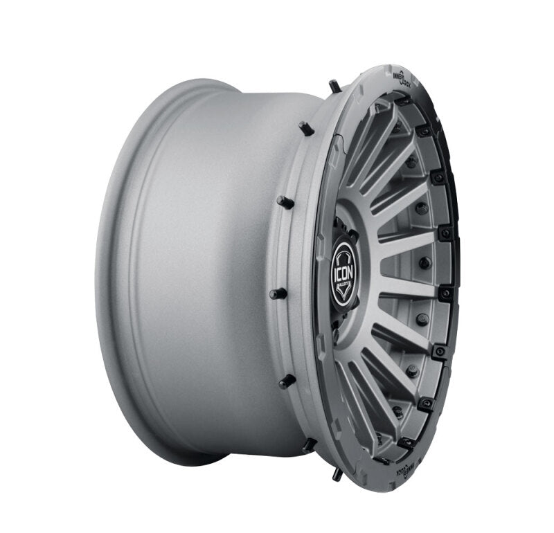 ICON Alloys Recon Pro Satin Charcoal- 18 X 9 - 8 X 170- 6MM 65.25n BS