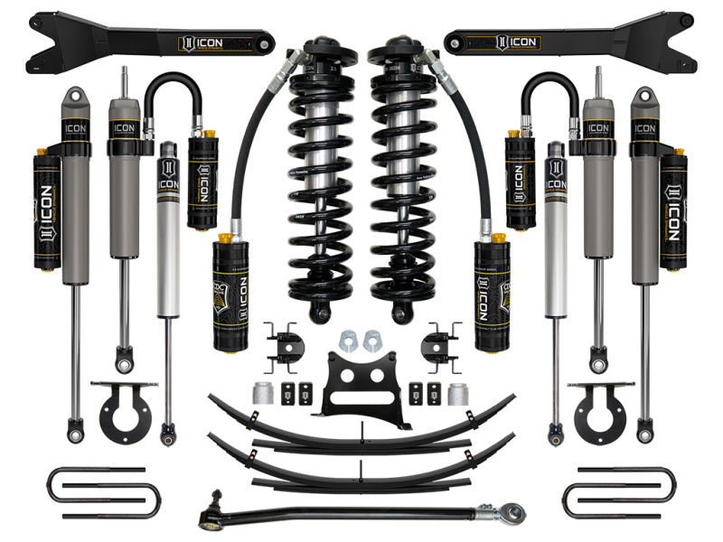 ICON 17-22 Ford F250/F350 2.5-3in Stage 6 Coilover Conversion System w/ Expansion Pack