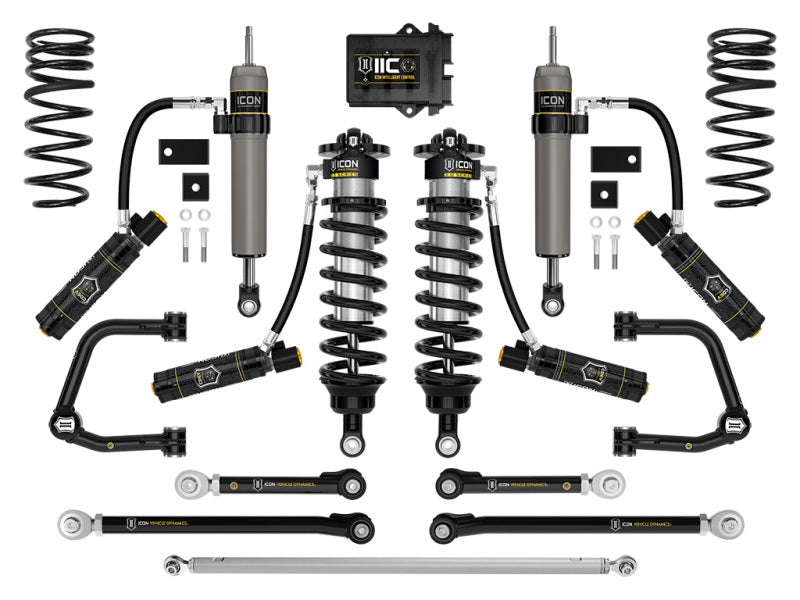 ICON 23-24 Sequoia 3-4.25in Stage 3 3.0 Suspension System Tubular