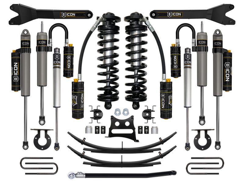 ICON 11-16 Ford F250/F350 2.5-3in Stage 6 Coilover Conversion System w/ Expansion Pack