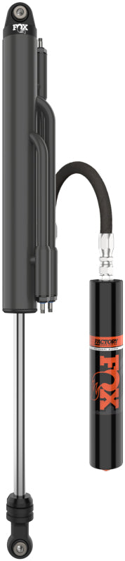 Fox 2.5 Factory Series 10in Remote Res. 3-Tube Bypass (Left)