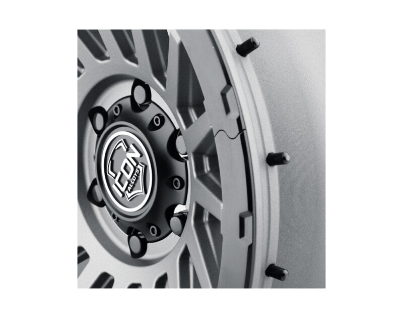 ICON Alloys Recon Pro Satin Charcoal- 18 X 9 - 6 X 5.5 - 0MM 5in BS
