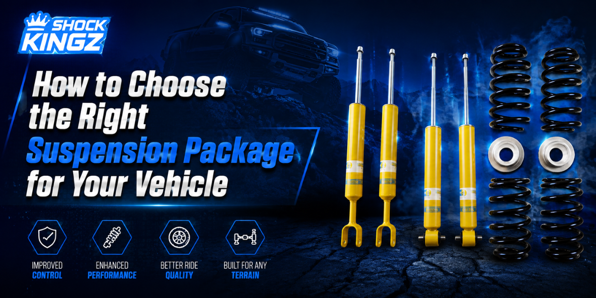 How to Choose the Right Suspension Package for Your Vehicle
