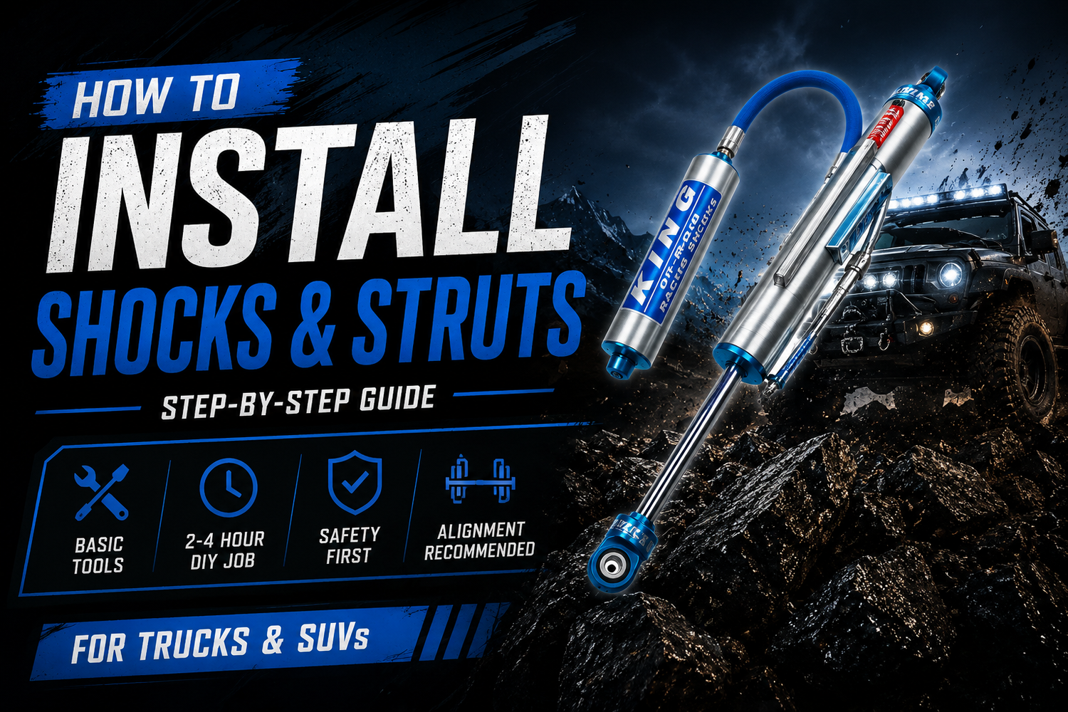 How to Install Shocks and Struts: Step-by-Step Guide for Trucks and SUVs