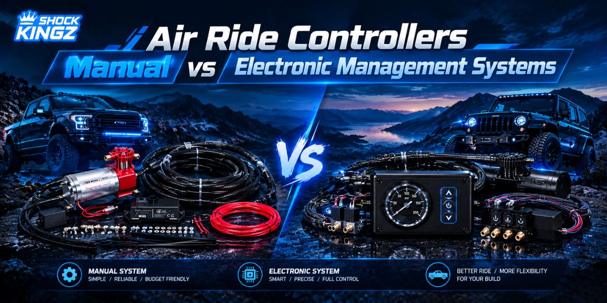 Air Ride Controllers Manual vs Electronic Management Systems