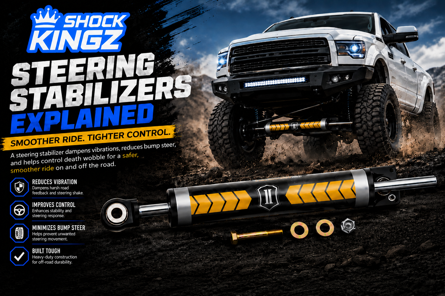 Steering Stabilizers Explained: Do You Need One and What Does It Actually Do?