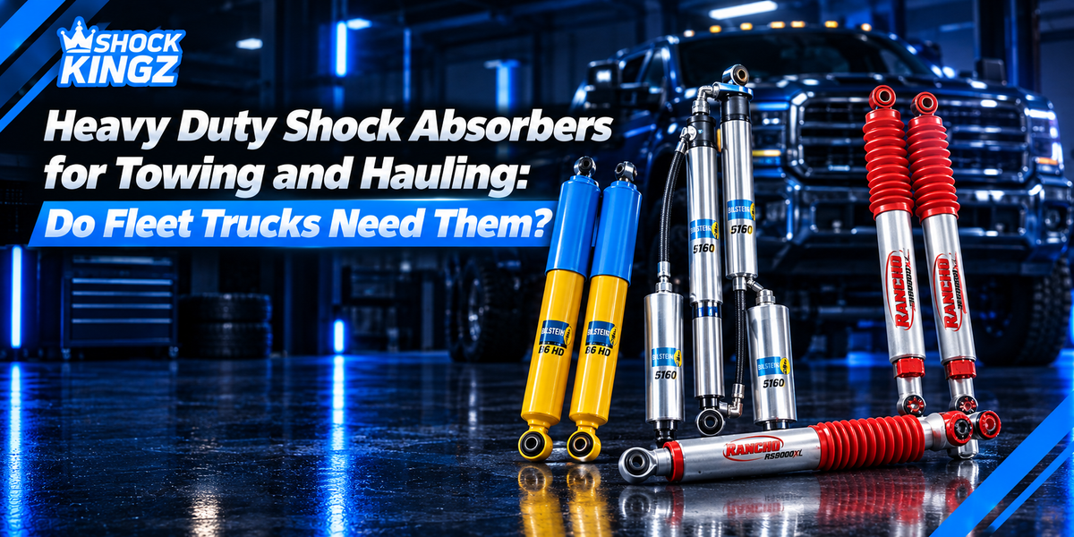 Heavy Duty Shock Absorbers for Towing and Hauling: Do Fleet Trucks Need Them?