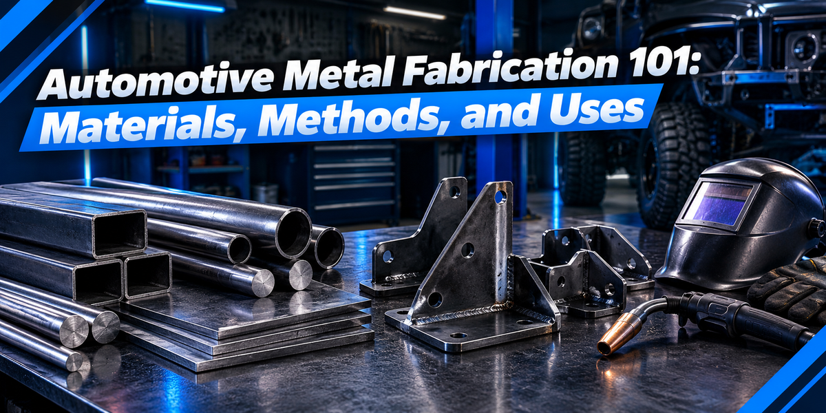 Automotive Metal Fabrication 101: Materials, Methods, and Uses
