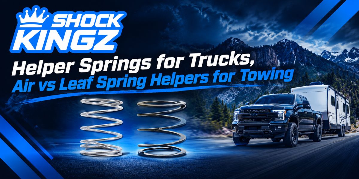 Helper Springs for Trucks, Air vs Leaf Spring Helpers for Towing