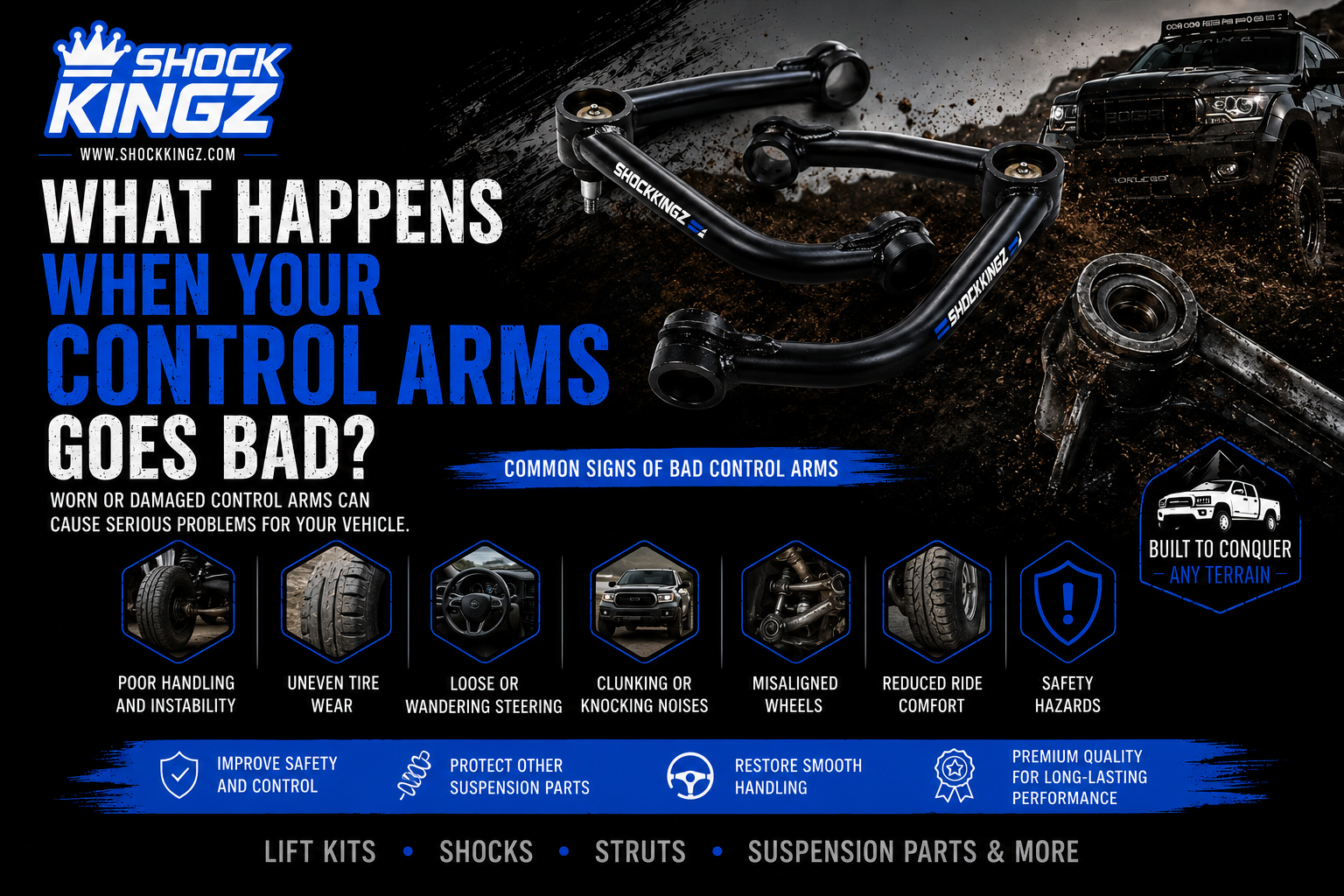 What Happens When Your Control Arms Goes Bad?