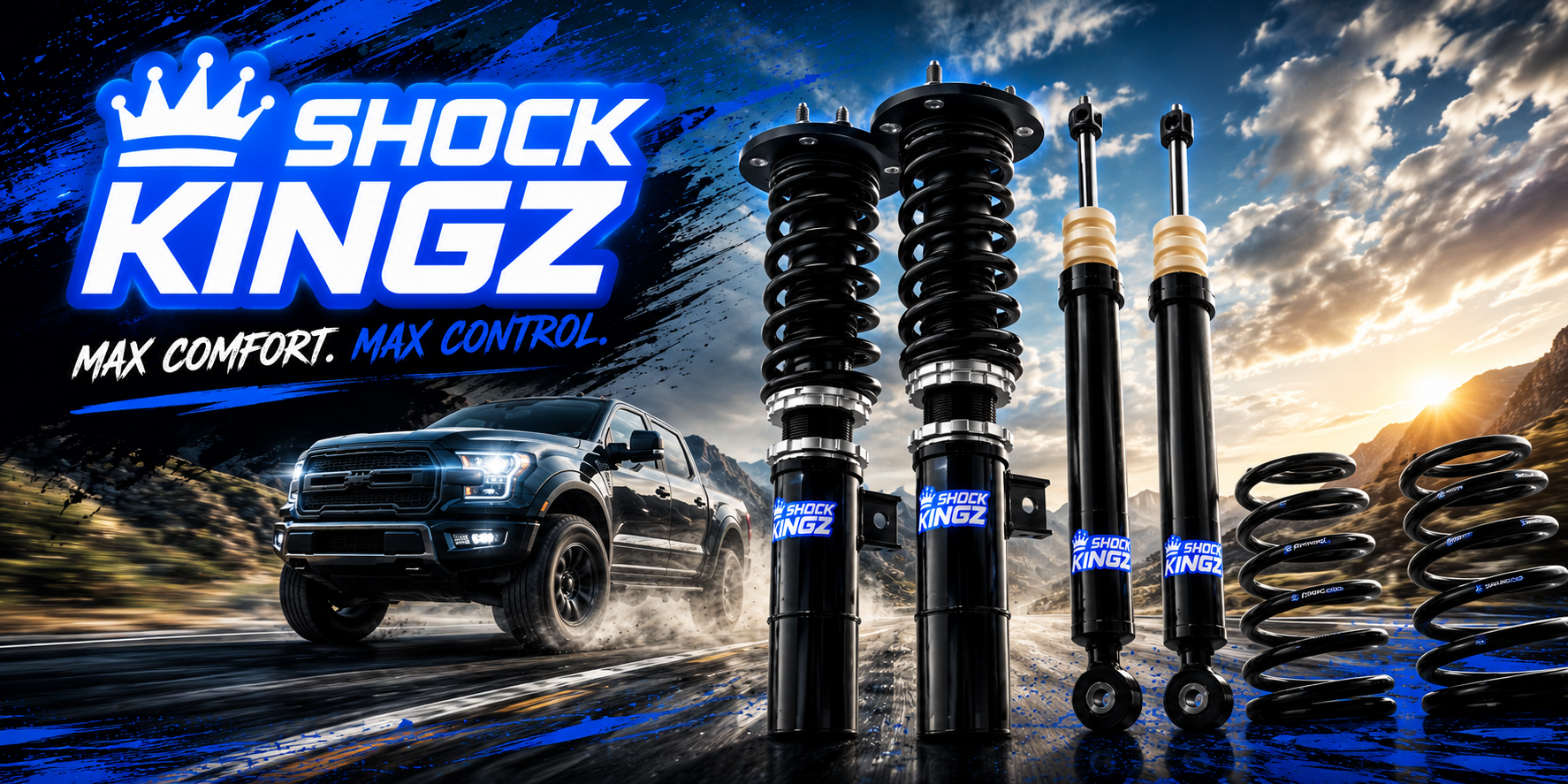 Dominate the Road with ShockKingz Shocks