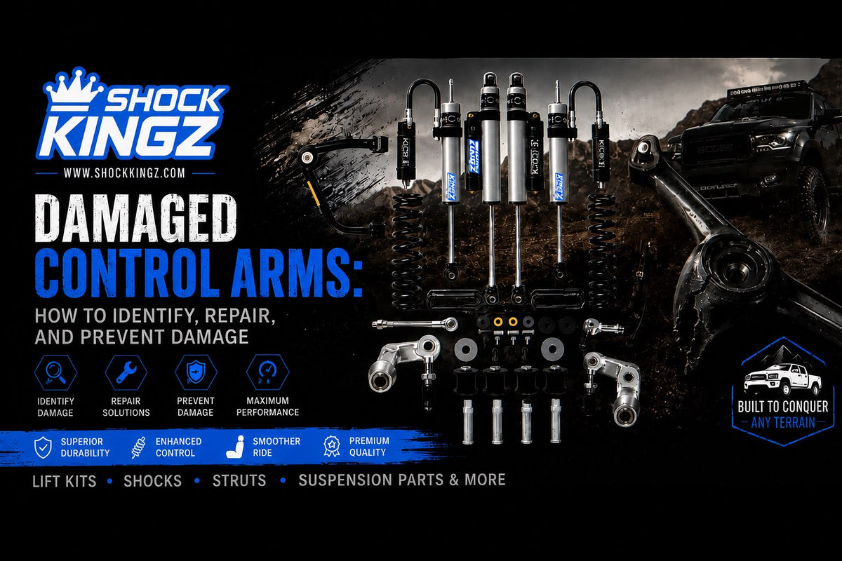 Damaged Control Arms: How to Identify, Repair, and Prevent Damage