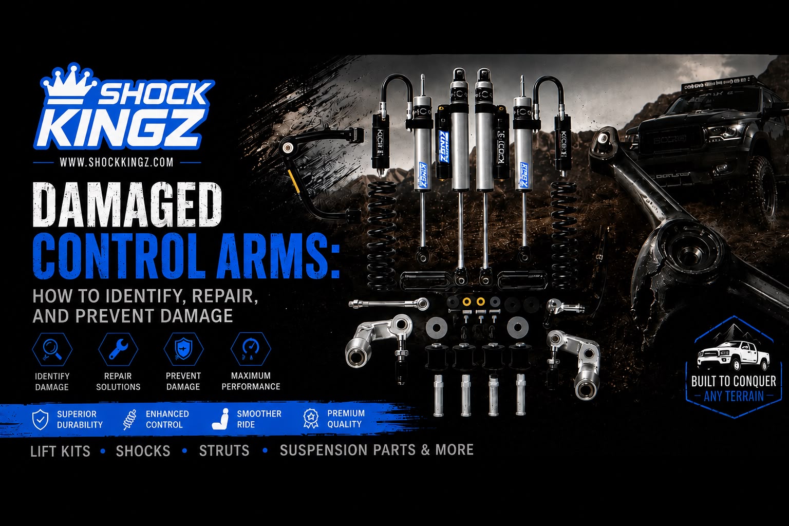Damaged Control Arms: How to Identify, Repair, and Prevent Damage