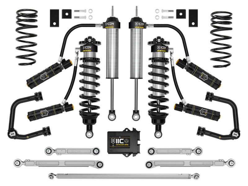 ICON 23-24 Sequoia 3-4.25in Stage 4 3.0 Suspension System Tubular