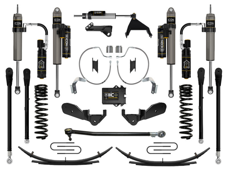 ICON 23 Ford F250/F350 4.5in Stage 8 Suspension System Gas w/ Expansion Packs