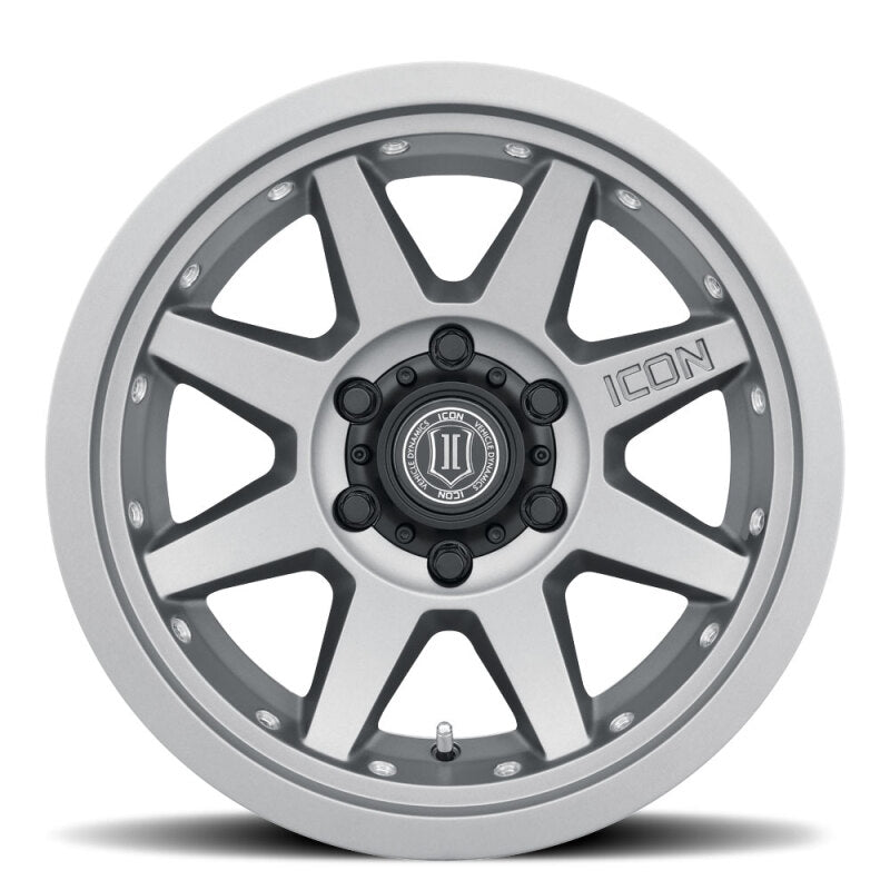 ICON Rebound Pro 17x8.5 / 5x5.5 / 0mm / 4.75in BS Titanium Wheel